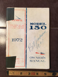 1972 Cessna 150 Owner's Manual.