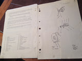 Lucas Starter Motor C3305 & C3306 Technical Manual.  Circa 1976