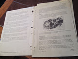 Lucas Starter Motor C3305 & C3306 Technical Manual.  Circa 1976