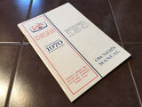1970 Cessna 150 Owner's Manual.