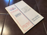 1970 Cessna 182 Skylane Owner's Manual.