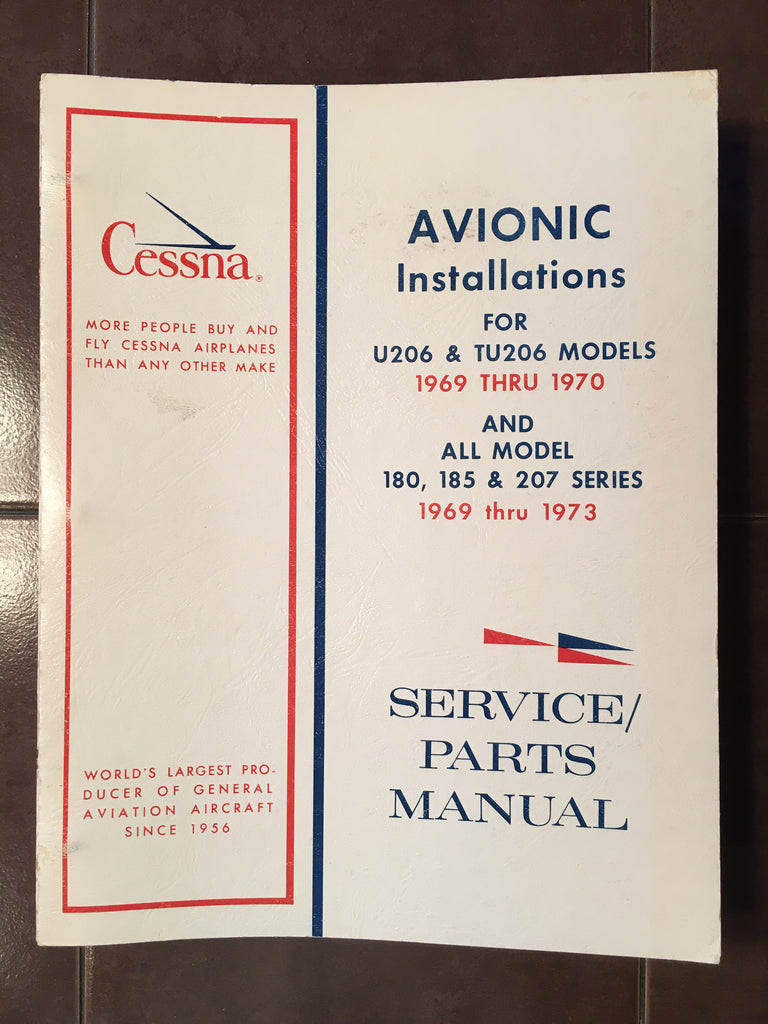 Factory Avionics Wiring 1969-1970 U206 TU206 & 1969-1973 180, 185, 207