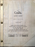 1970 Cessna 150K, A150K, F150K, FA150K & Aerobat Parts Manual.