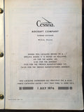 1970-1977 Cessna 150 Parts Manual.