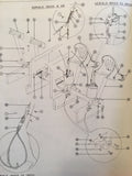 1950 Cessna 170A Parts Manual, 1966 Edition.