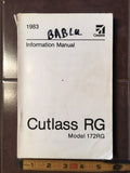 1983 Cessna 172RG Cutlass RG Pilot's Information Manual.