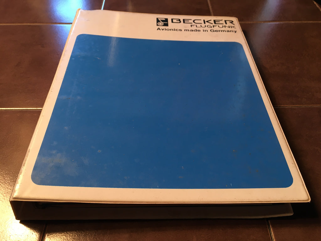 Becker Flugfunk ADF-2000 install & service manual