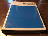 Becker Flugfunk ADF-2000 install & service manual