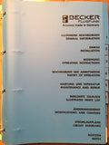 Becker Flugfunk ADF-2000 install & service manual