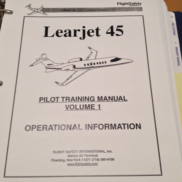 ファイル・バインダー・ケース Learjet45 Pilot's manual IMG_4116_grande.JPG?v=1678375502