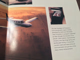 1994 Piper Saratoga II HP TriFold Sales Brochure. 6 page, 7x11",