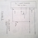 Pacific Systems Corp. Power Supply Dimmer Control pn 230-1 Service Manual.
