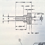 Vickers Electro-Mech EM-424 Series Fuel Shutoff Valve Overhaul & Parts Manual