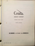 1969-1970 Cessna Model 182M, 182N, A182M, A182N Skylane Service Manual.