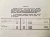 1970-1972 Cessna Aircraft Model 210K, 210L, T210K &7 T210L Service Manual.