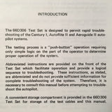 Edo Century 1, Autoflite II & Aeroguide II Autopilot Test-Set 66D306 Operation Manual.