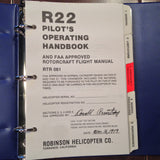Robinson Helicopter R22 Pilot's Operating Manual.