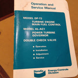 Bendix DP-T3 Fuel Control & AL-AC1 Governor Operation & Service Manual.  Circa 1978