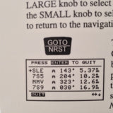 Apollo 360 MAP Display Quick Reference Guide.  Circa 1996.