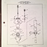 Simmonds Precision Liquid Quantity Transmitter 391088 Series Overhaul Parts Manual.  Circa 1973.