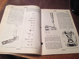 1944 Bosch DF18RU-2 and DF18LU-2 Magneto Service & Parts Booklet Manual.