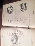 1944 Bosch DF18RU-2 and DF18LU-2 Magneto Service & Parts Booklet Manual.