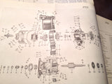1945 American Bosch Magneto SF9LU-3 & SF9LC-3 Service & Parts Booklet Manual.
