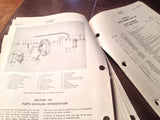 1945 American Bosch Magneto SF9LU-3 & SF9LC-3 Service & Parts Booklet Manual.