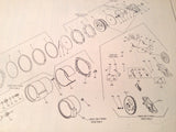 1950s Eclipse-Pioneer Airspeed Indicators 1402, 1423, 1415, 1426, 1432 Parts Manual.