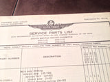 1950s Eclipse-Pioneer Autosyn Manifold Pressure Transmitter Parts Manual.