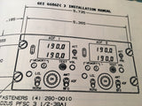 Gables G6862 ADF Control Head Install Manual.