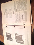 1945 Eclipse 493 Electric Propeller Governor Control Head Service, Overhaul & Parts Manual.