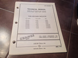 1972 Aeritalia Turn & Bank Indicators Service, Overhaul & Parts Manual.