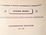 1943 Pioneer Synchronizer Indicator 2283 Overhaul Manual.