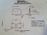 Barry Controls 5906 Series Pratt & Whitney Vibration System on PT6A Component Maintenance & Parts Manual.