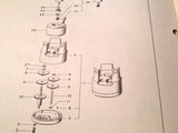 1950s Eclipse-Pioneer Amplifier & Signal Generator 15401, 15405, 15406 Parts Manual.