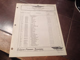 1950s Eclipse-Pioneer Disconnect & Mounting Bracket Parts Manual.