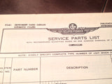 1950s Eclipse-Pioneer Controller Parts Manual.