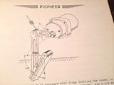 1941 Bendix Pioneer General Install & Service Instructions for 400 Hz Autosyn Equipment Booklet.