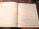 1941 Bendix Pioneer General Install & Service Instructions for 400 Hz Autosyn Equipment Booklet.