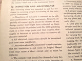 1943 Bendix Pioneer Cabin Pressure Switch 10064-1-A Service Manual.