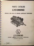 Lycoming GO-435-C2 Parts Manual.
