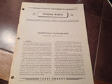 1944 Bendix Pioneer Centrifugal Tachometers 2009-A2 & 2010-A1/A3/A4/A5 Overhaul Manual.