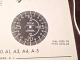 1944 Bendix Pioneer Centrifugal Tachometers 2009-A2 & 2010-A1/A3/A4/A5 Overhaul Manual.