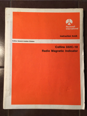 Collins 332C-10 Maintenance & Parts manual