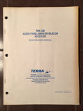Terra TMA 230 Audio & Marker Maintenance Manual.