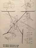 1974 -1975 Cessna ARC Factory Avionics Wiring Book for 180, 185, 207.