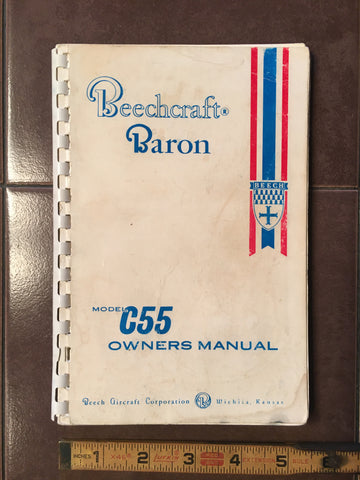 Beechcraft Baron C55 Owner's Manual.