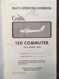 1976 Cessna 150 Commuter Pilot's Operating Manual. POH.