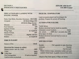 Zenair CH 2000 Trainer w Lycoming O-235-N2C Owner's Manual & Flight Manual.